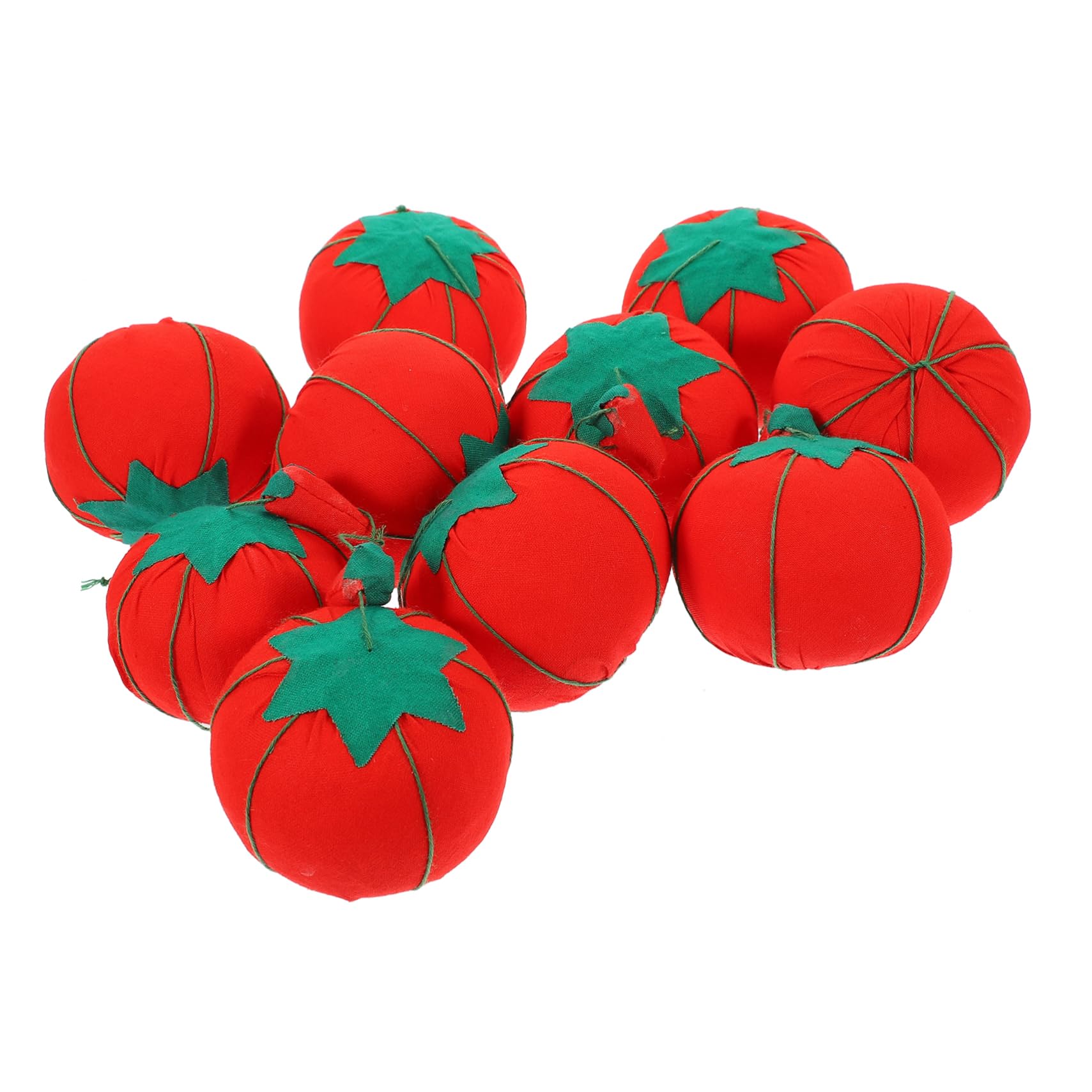 SEWACC 40 Piezas alfileteros para coser alfiler de muñeca pequeño cojín de agujas accesorios rojos home decor decoração casa lapto herramienta de costura cojín de aguja reutilizable tela