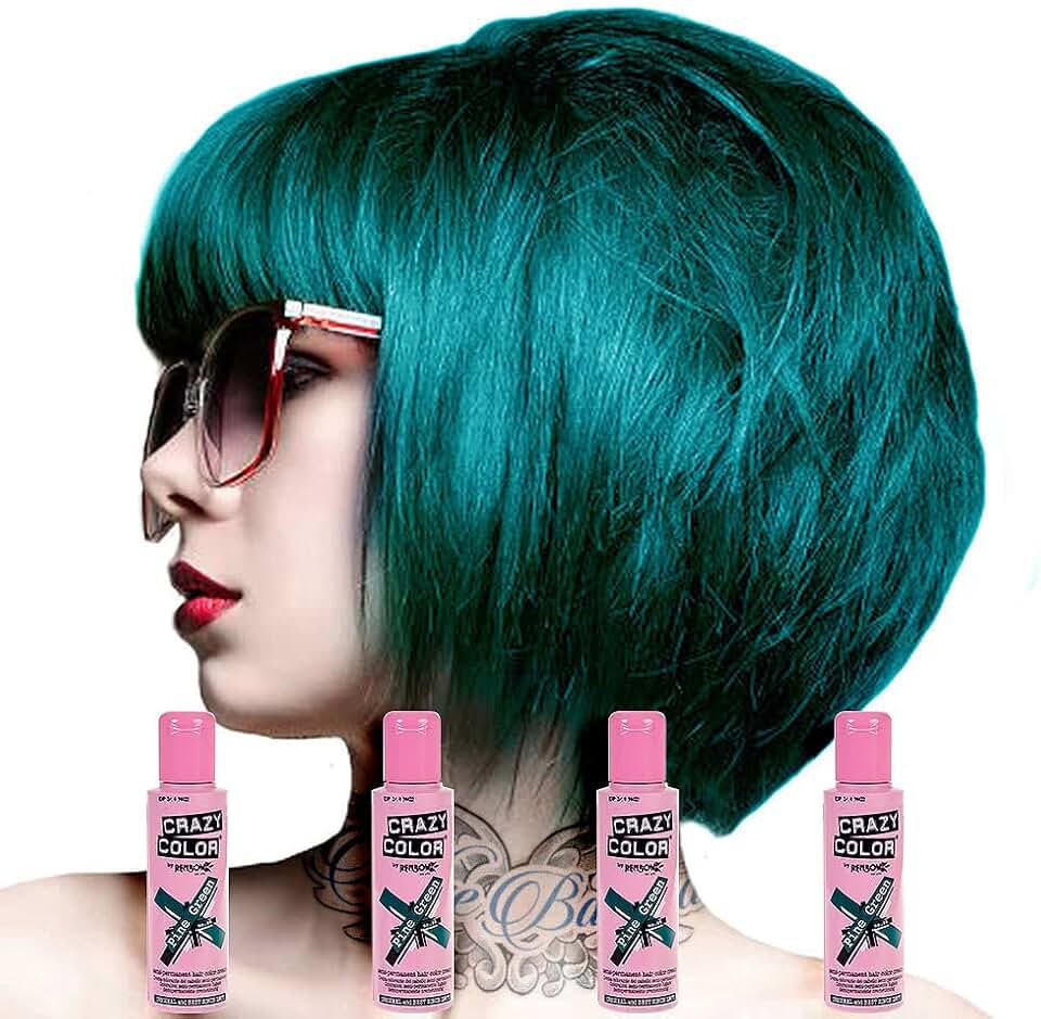 Amazon.co.uk green hair dye permanent