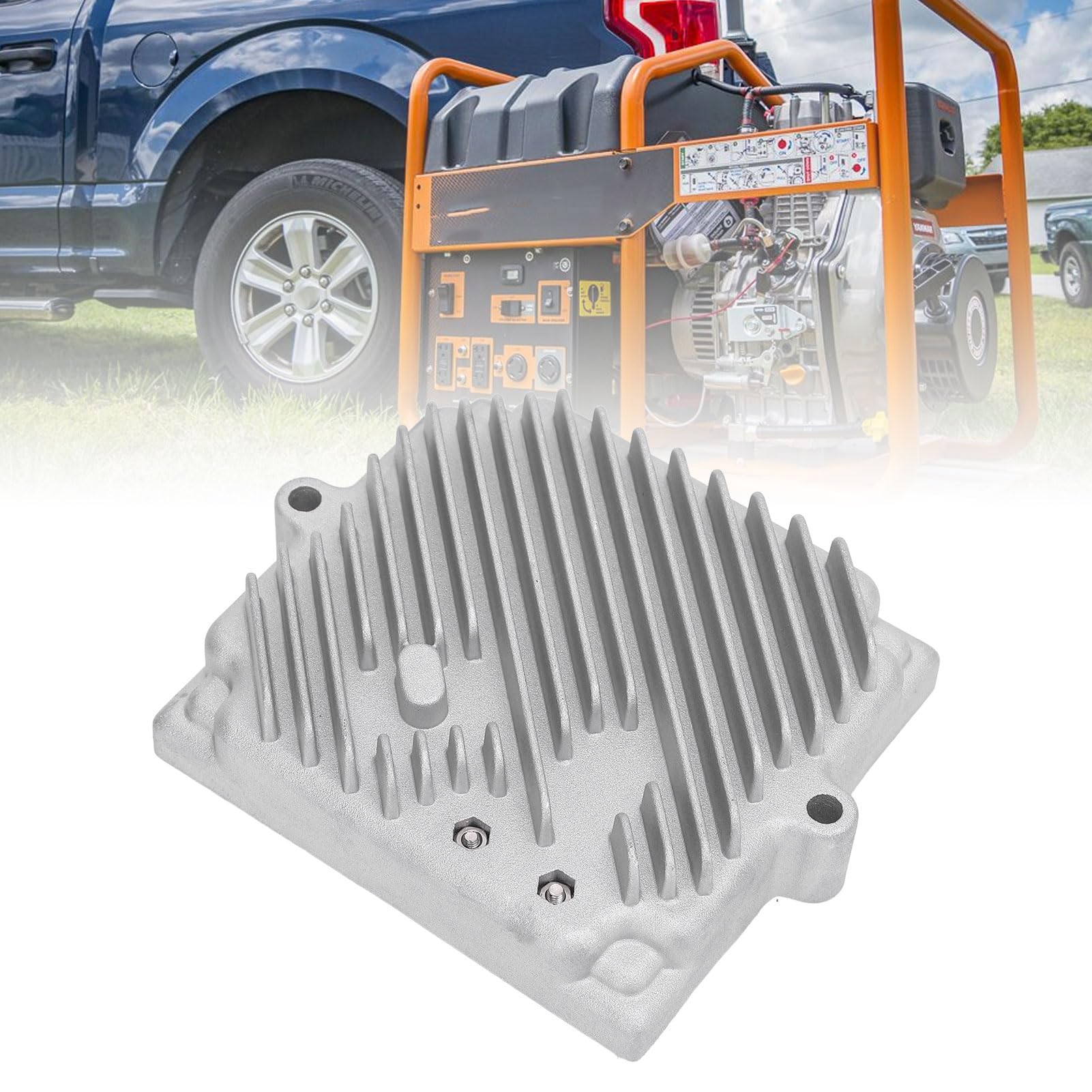 Cocoarm Regulador de Voltaje del Generador Reemplazo del Regulador de Voltaje Automático de Metal 0F97190SRV 81918 Ajuste de Salida de de PCB para Reparación y Reemplazo del Generador