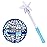 ATHLERIA Blue Flying Orb Ball with Wand,Cosmic Globe Hover Boomerang Mini Drones for Kids,Cool Gadgets Christmas Birthday Gifts Toys for Boy Girl Teens 6 7 8 9 10+ Year Old