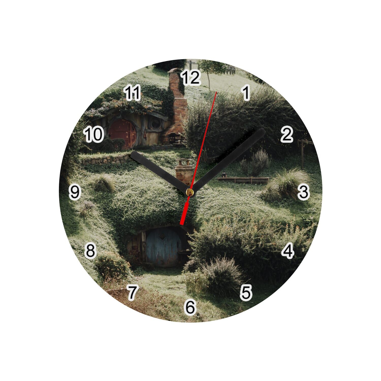 Horloge en verre fantastique de 20 cm idéale pour décorer votre salon