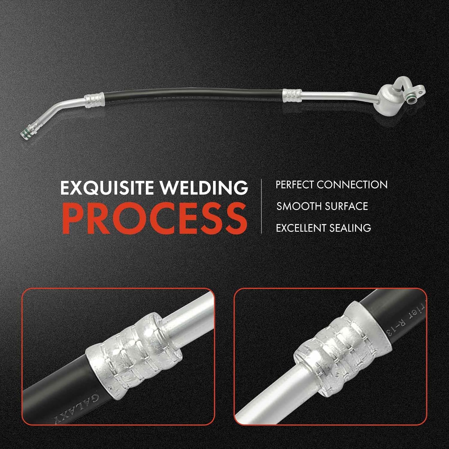 A-Premium A/C Suction Hose Assembly Compatible with Lexus | for Lexus RX350 2016-2022, RX350L 2018-2022, 3.5L, Low Pressure, Compressor to Evap