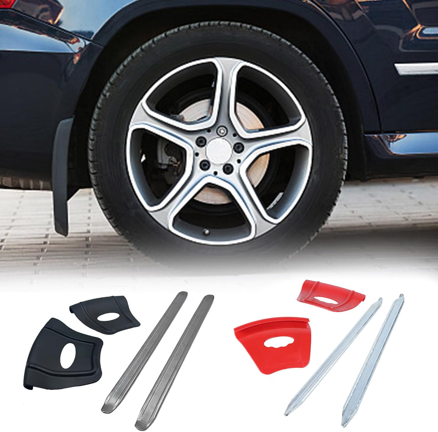 Motorcycle Tire Installation Assistance Tool Holder Hook Tire Removal Install Assistance Changer Tool Set