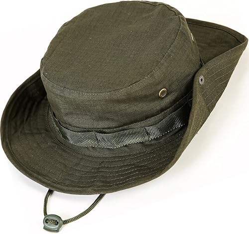 Sombrero de ala ancha, hombres y mujeres, sombrero tipo cubeta para safari, militar, playa...
