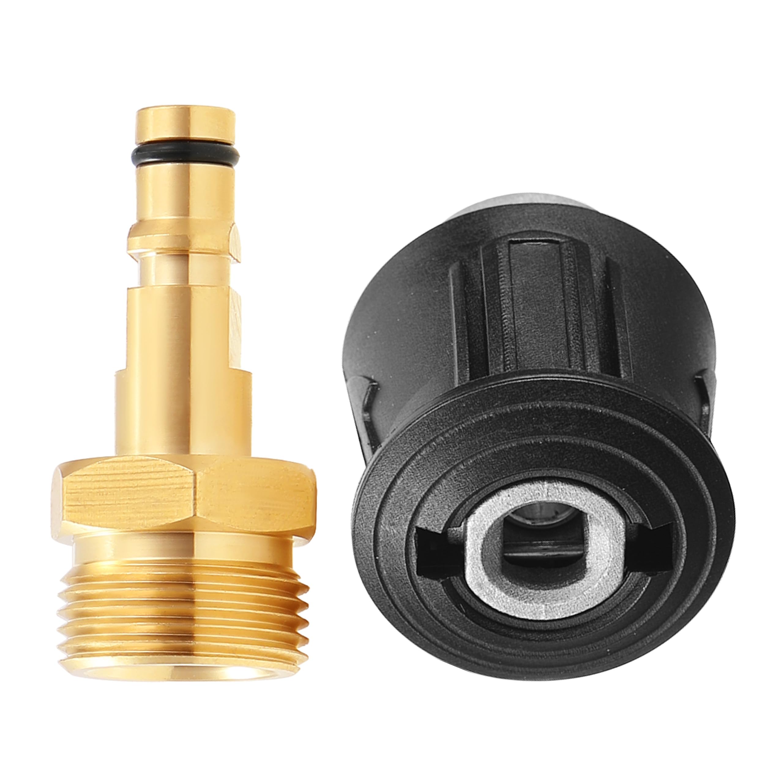 M MINGLE Kit d'Adaptateurs de Nettoyeur Haute Pression, pour Tuyau et Pistolet, Compatible avec Karcher K2, K3, K4, K5, K6, K7, Raccord M22 14 mm