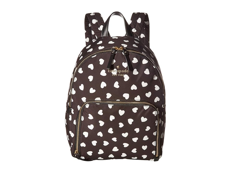 

Kate Spade New York Watson Hearts Hartley (Black/Cream) Handbags