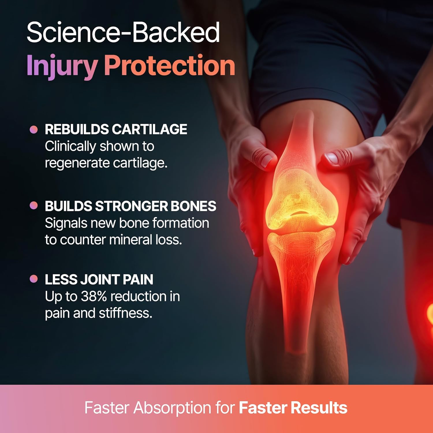 BeMe Wellness FORTIBONE Collagen Peptides - Liquid Collagen for Joint & Bone Health with 10,000mg FORTIBONE & FORTIGEL - Ready to Drink Sachets, Backed by Clinical Studies, Bone Density - 15 Servings