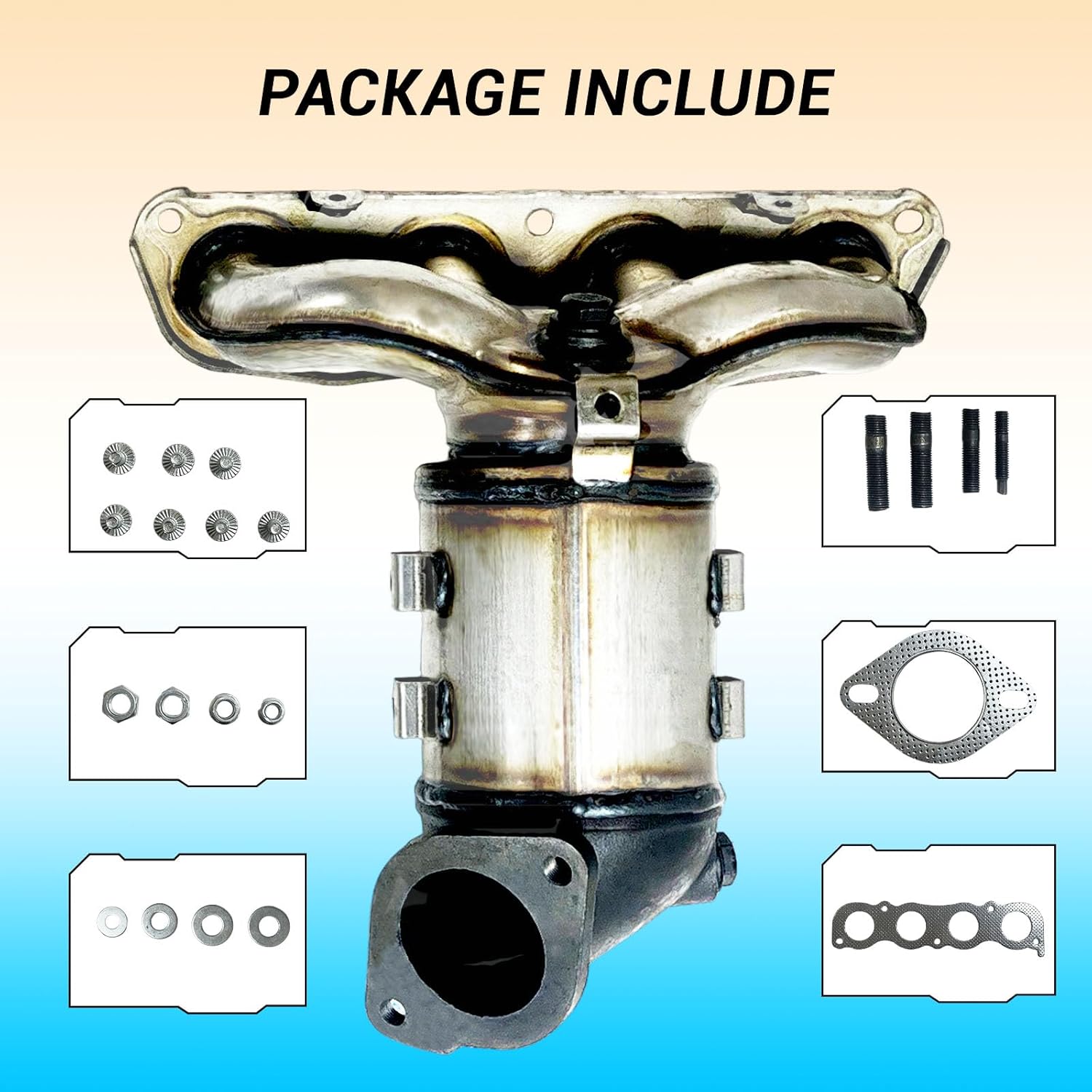 641-618 Catalytic Converter Compatible with 2011-2016 Hyundai Elantra 1.8L,For 2014-2016 Kia Forte L4 1.8L, For 2013 Kia Forte l4 2.0L Replace 16867