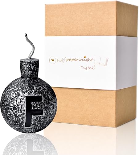 Miniatura 1 de F Bomb pisapapeles, hilarante, decorativo y único, decoración de escritorio y peso de libro, divertido regalo de broma para compañeros de trabajo y