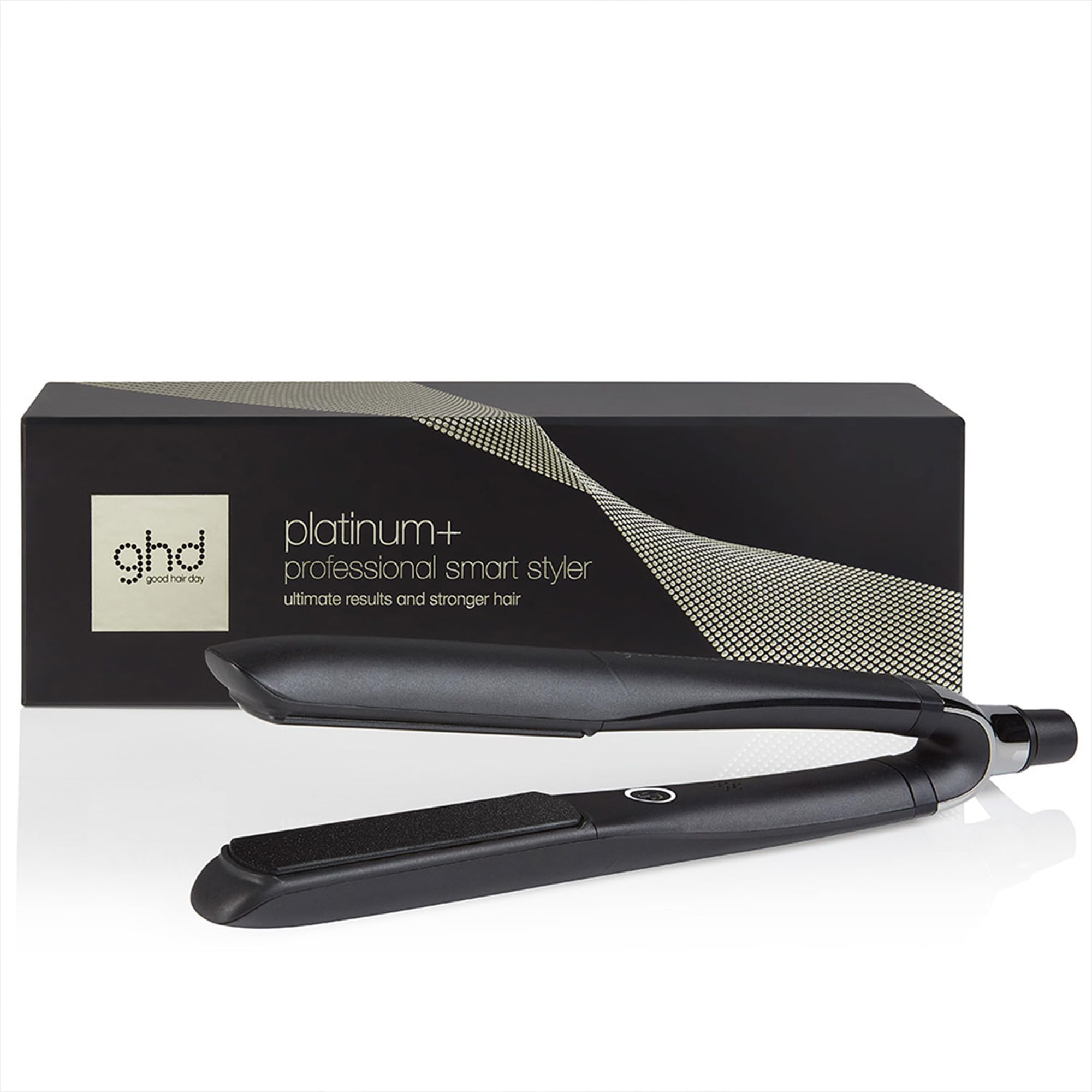 ghd platinum+ Glätteisen: Smarter Haarglätter, Multistyler für glatte Looks, Wellen und Locken, mehr Glanz, stärkerer Farbschutz, ohne extreme Hitzeschäden