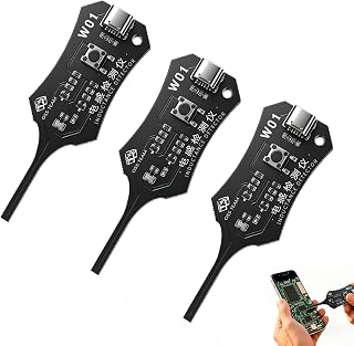 3pcs Inductance Tester, Type-C Powered High Precision Mainboard Coil Testing Tool, Quick Fault Check Inductor Tester for Mobile Phone Electronic Components