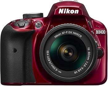 Amazon.com : Nikon D3400 w/ AF-P DX NIKKOR 18-55mm f/3.5-5.6G VR Amazon.com : Nikon D3400 w/ AF-P DX NIKKOR 18-55mm f/3.5-5.6G VR