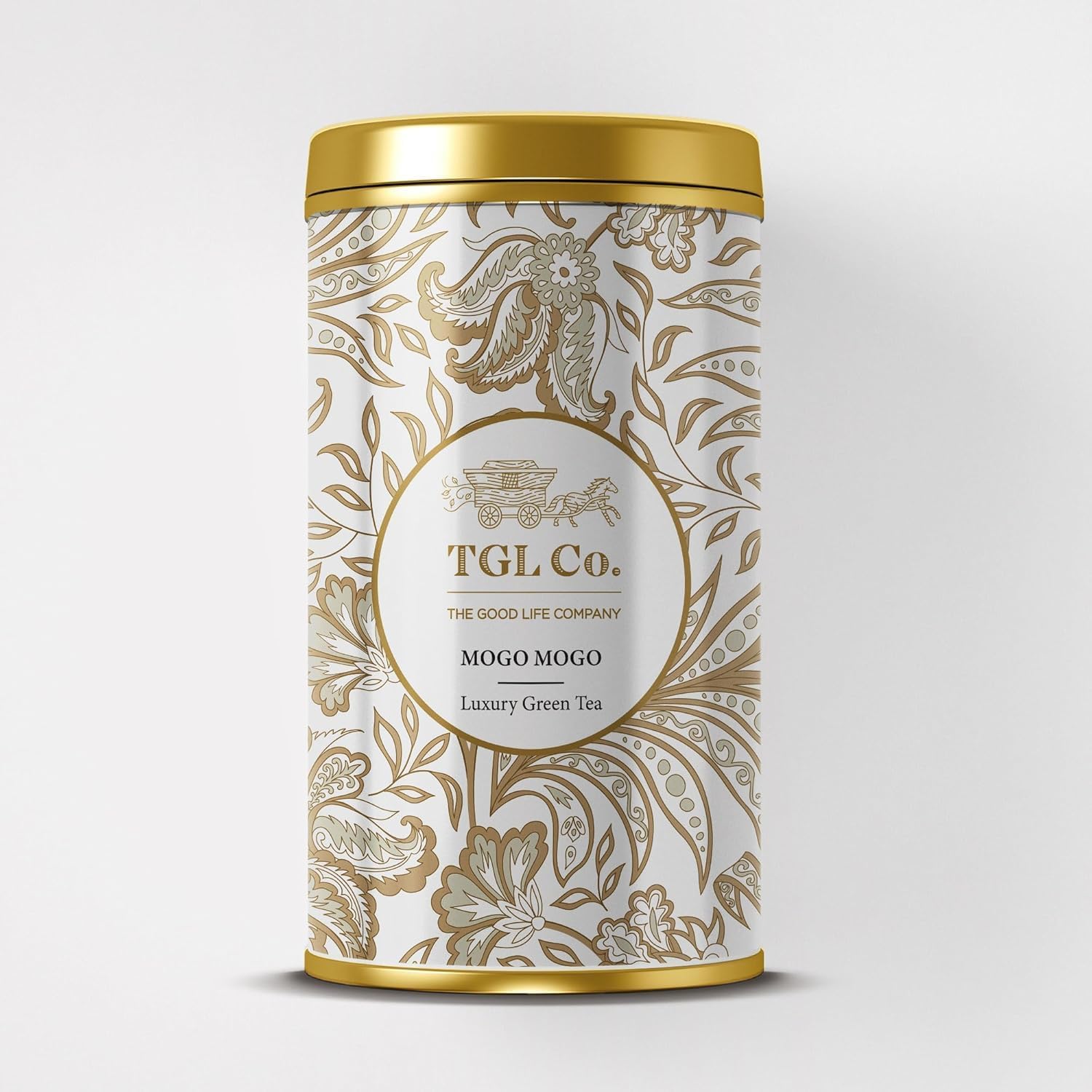 TGL Co.Mogo Mogo Green Tea Infusion (50G Tin Can)|Rich in Anti Oxidant | Refreshing | No Artificial flavor | Improve Digestion