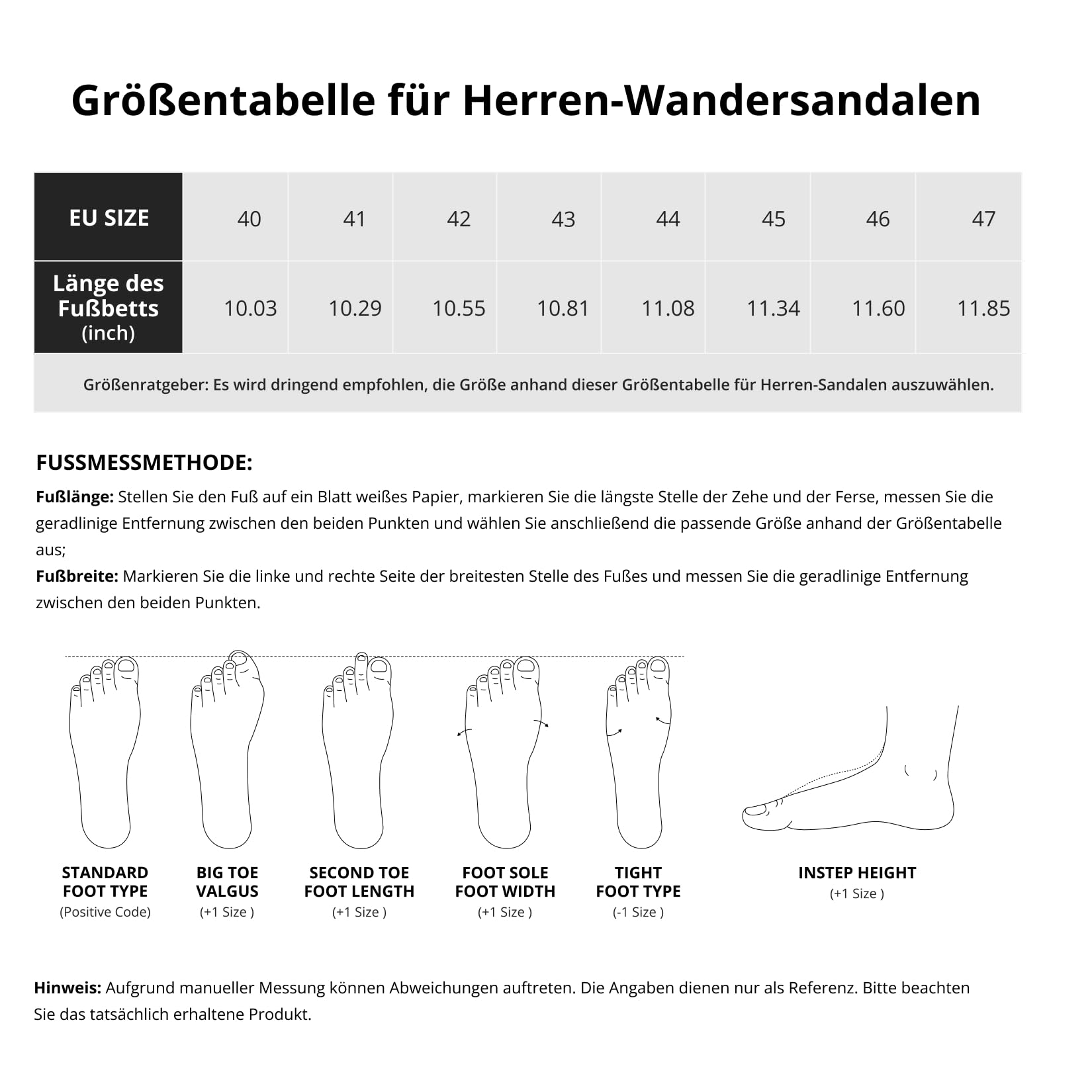 OutPro Herren Sport Outdoor Sandalen Wasserdichte Wandersandalen Wanderschuhe Sandale Sommer Bequeme Trekkingschuhe