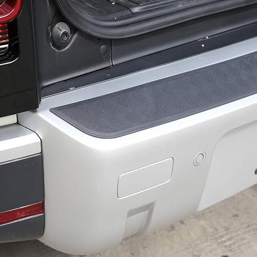 Miniatura 4 de Kit de ajuste de cubierta de protección antiarañazos de cuerpo negro ABS para accesorios Land Rover Defender 110 2020 (Rearguard)