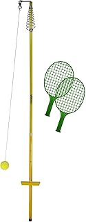 Best Sporting Circletennis Twistball-Balón de círculo (5 Piezas), Color Amarillo Juego, Juventud Unisex, 150-165 cm