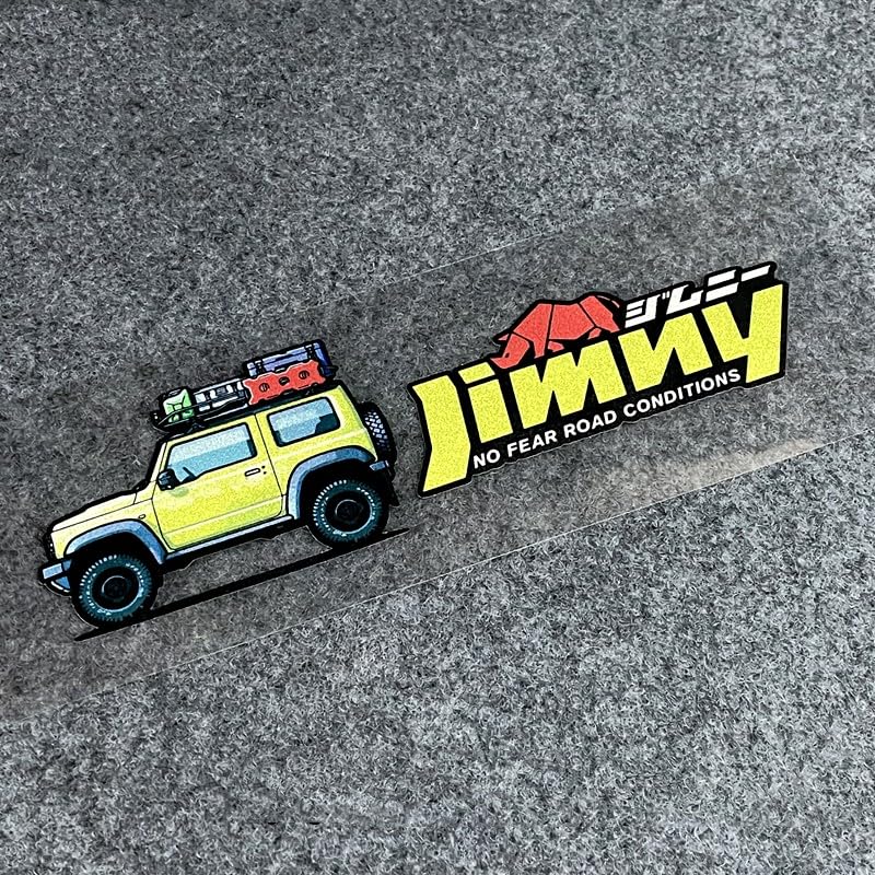 Auto Embleem voor Suzuki Jimny 2018-2023, Grill Achterklep Auto Embleem