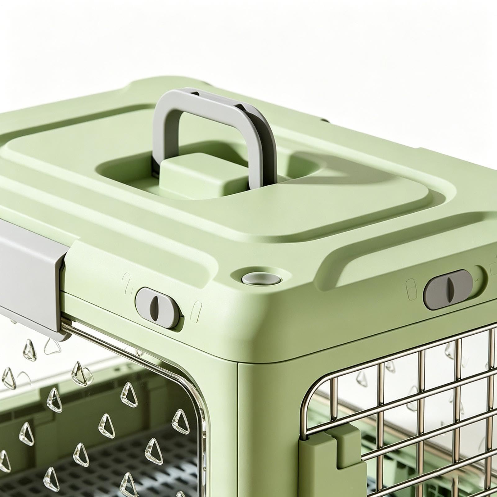 Transportín para Gatos Transportadora Transpirable para Mascotas | Transportín Rígido de Perros Cachorros Y , Viajes Por Carretera, Senderismo, Excursiones Aire Libre, Camping, Caminatas