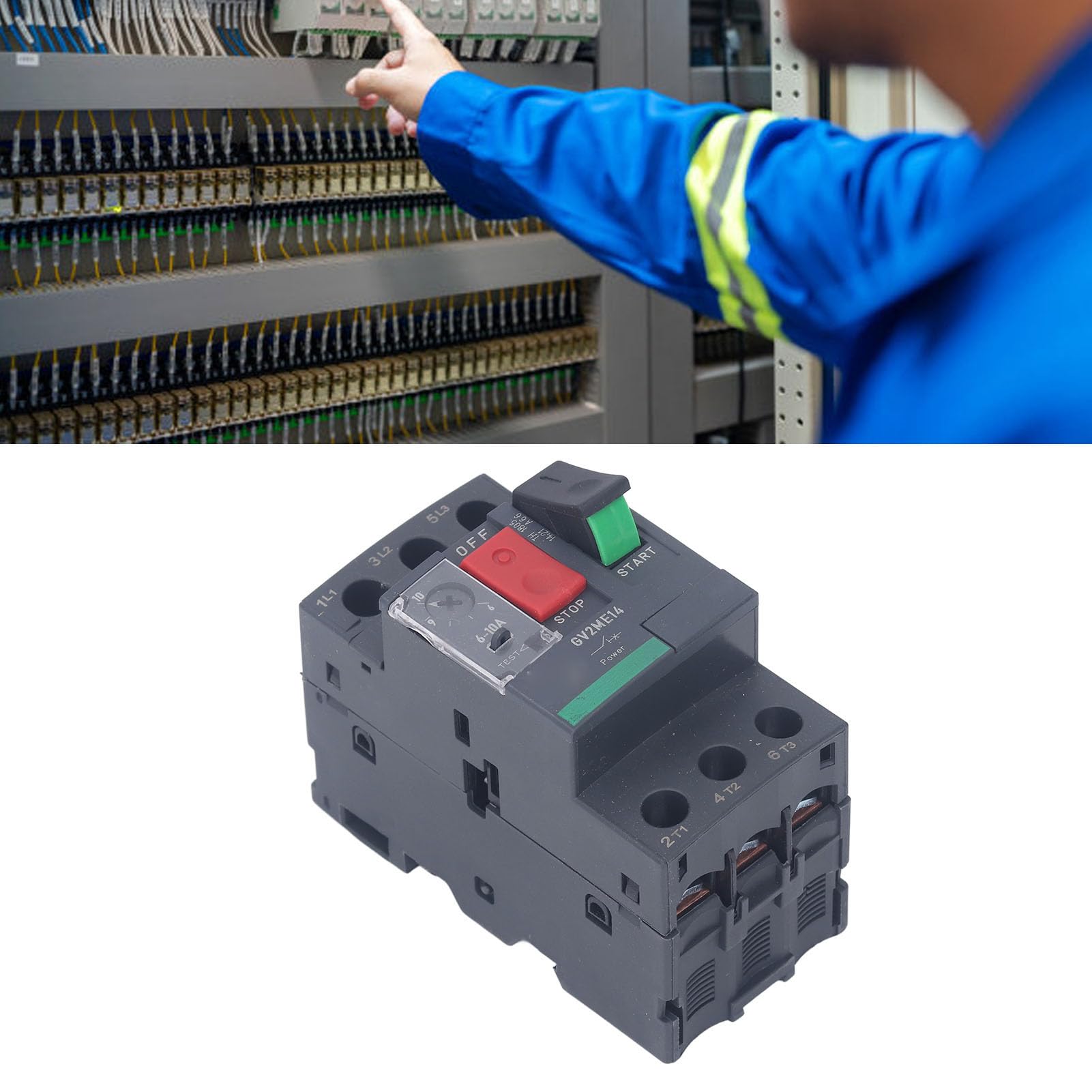 Disjoncteur Moteur Magnétique Thermique Fiable Protection de Démarrage pour Diverses Applications