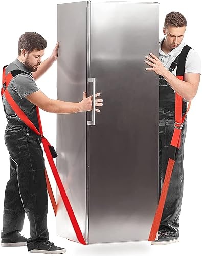 Ytonet Correas móviles, correas de elevación para muebles de movimiento, sistema de elevación y movimiento de hombros para 2 personas para