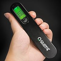 Vista 6 de Báscula de equipaje compuesto de caza con pantalla LCD, escala digital de 110 libras, báscula de recursos de tiro con arco digital, báscula