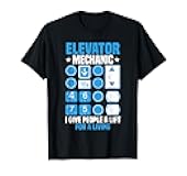 Engineer Elevator Mechanic T-Shirt