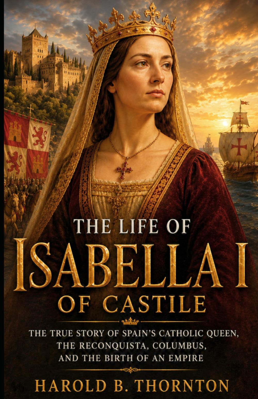 The Life of Isabella I of Castile: The True Story of Spain’s Catholic Queen, the Reconquista, Columbus, and the Birth of an Empire