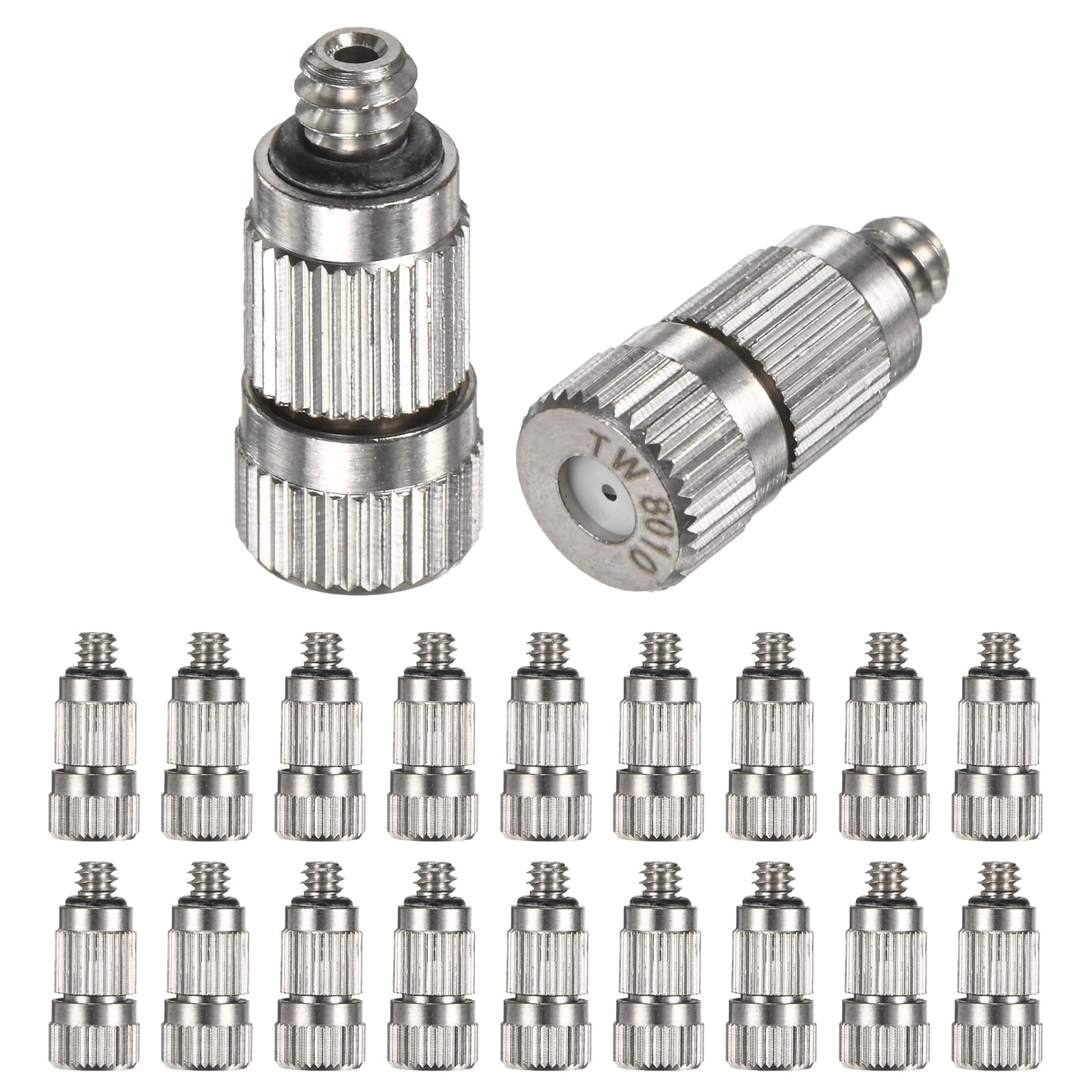 Buses de brumisation en laiton lot de 20 buses haute pression 0.8 mm pour brumisateur extérieur
