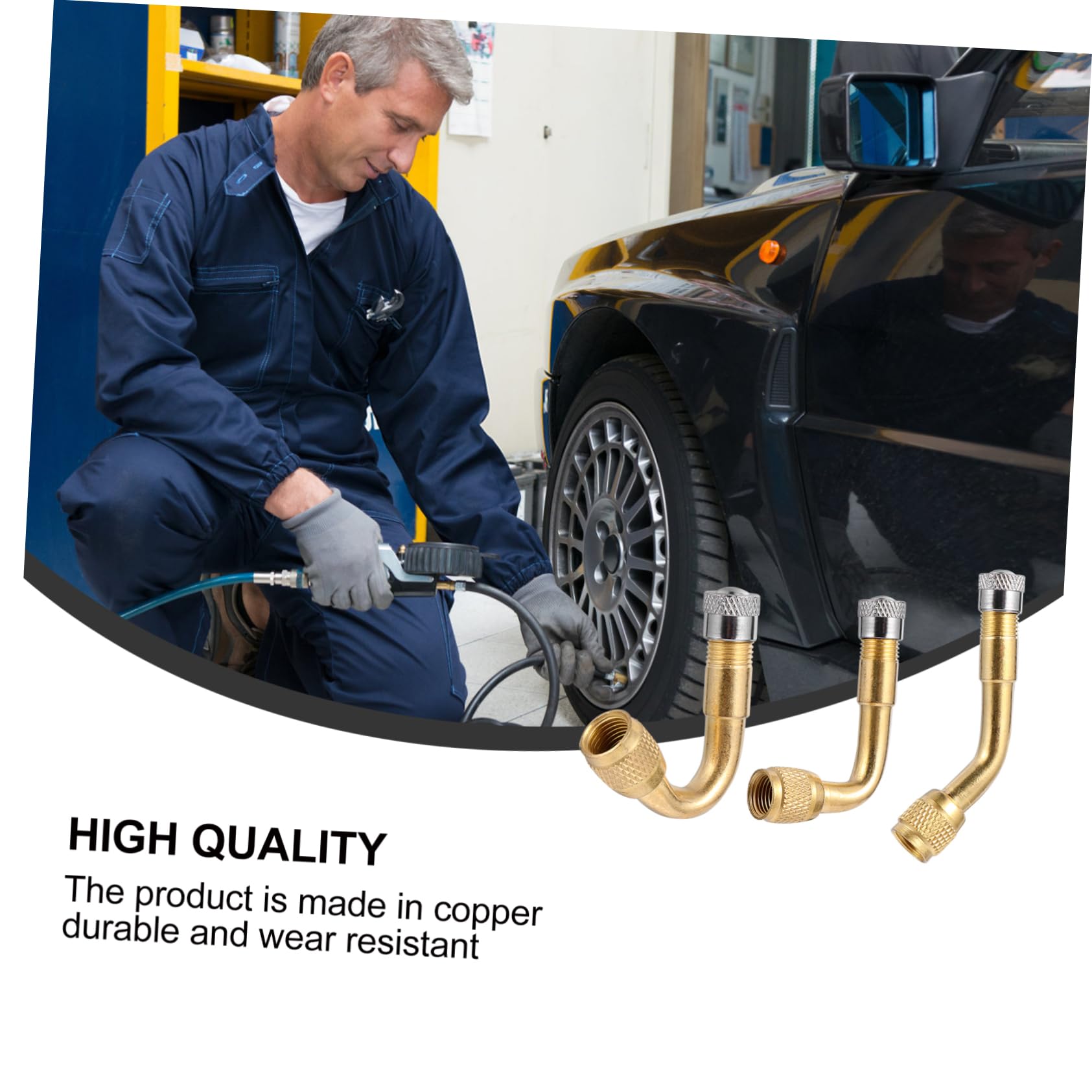 HUAZIZ 53 PCS Set di Attrezzi per Valvole Pneumatici Strumento di Riparazione pe
