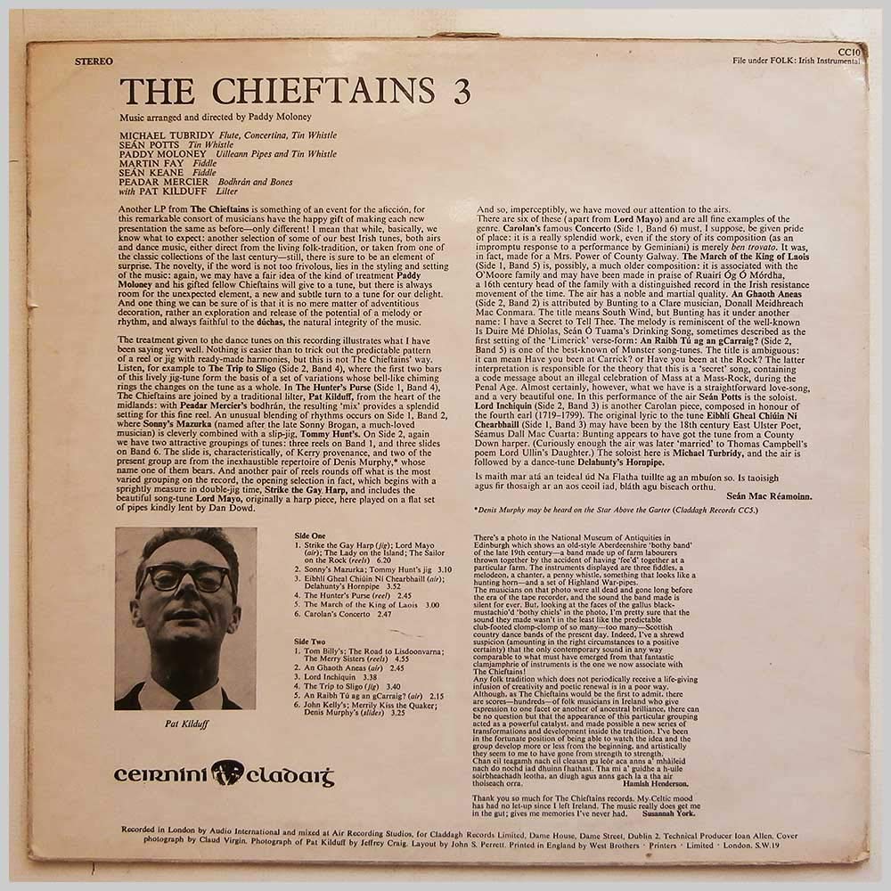 Chieftains Vol.10 [12 [Vinyl LP]