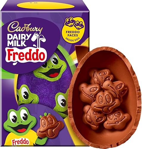 Cadbury Dairy Milk Freddo Faces Chocolate Easter Egg, 96g x6 in Premier Life Store Packaging