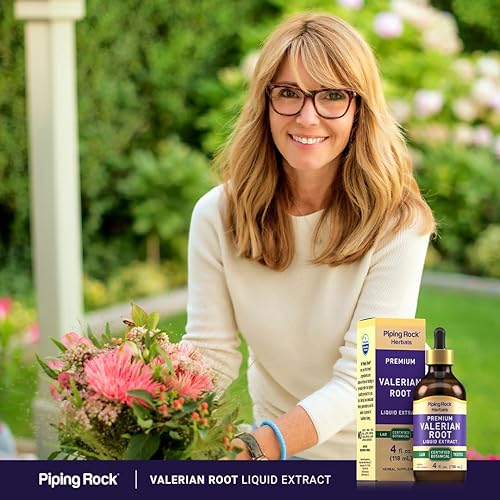 Miniatura 6 de Piping Rock Gotas líquidas de extracto de raíz de valeriana | 4 onzas líquidas | Tintura de suplemento de hierbas premium | Vegetariano, sin alcohol