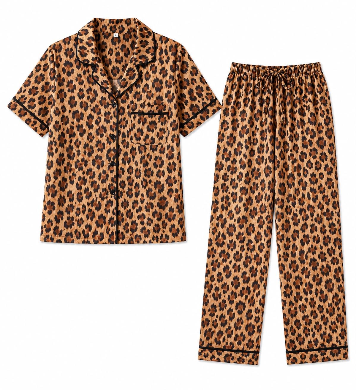 Nightwell-Women's Leopard Print Night Suit Set,-picture-31