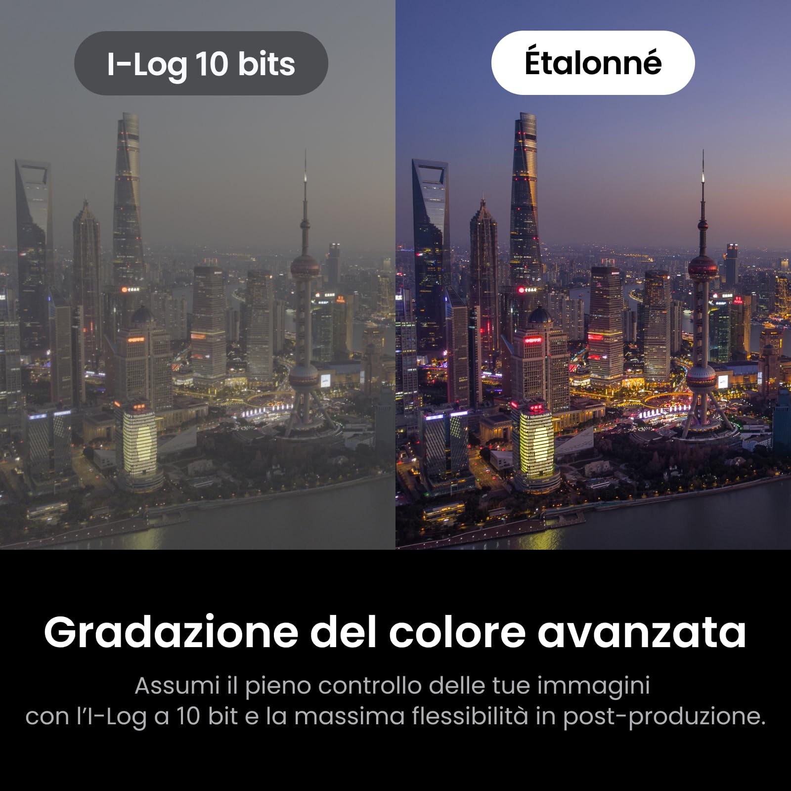 Insta360 Luna Ultra Pack Creator - Videocamera per vlog 8K con due obiettivi Leica, zoom 12x, sensore da 1", touchscreen rimovibile 2", triplo chip IA, videocamera gimbal tascabile per fotografia vlog