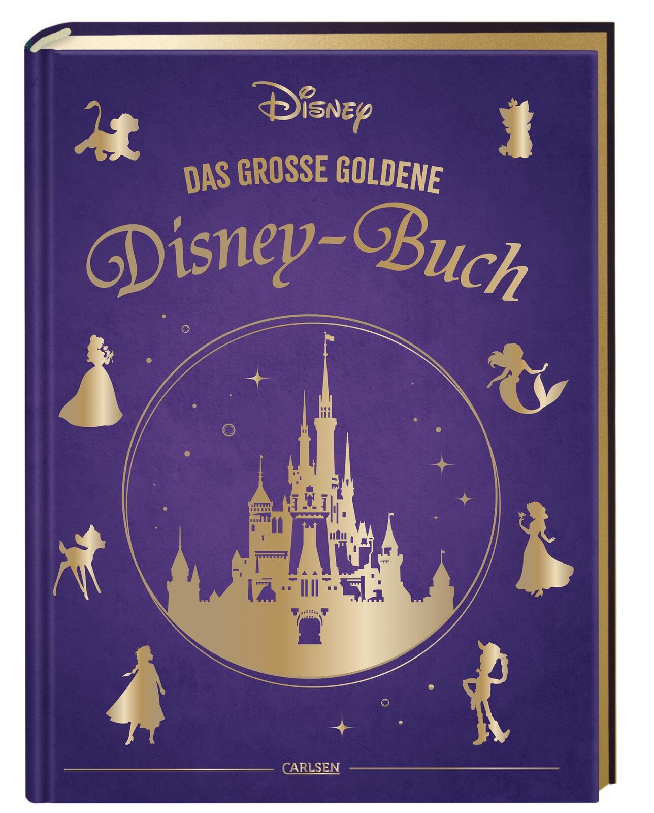 Disney: Das große goldene Disney-Buch: Vorlesebuch ab 4 Jahren mit 5-Minuten-Geschichten zu 18 Disney-Klassikern