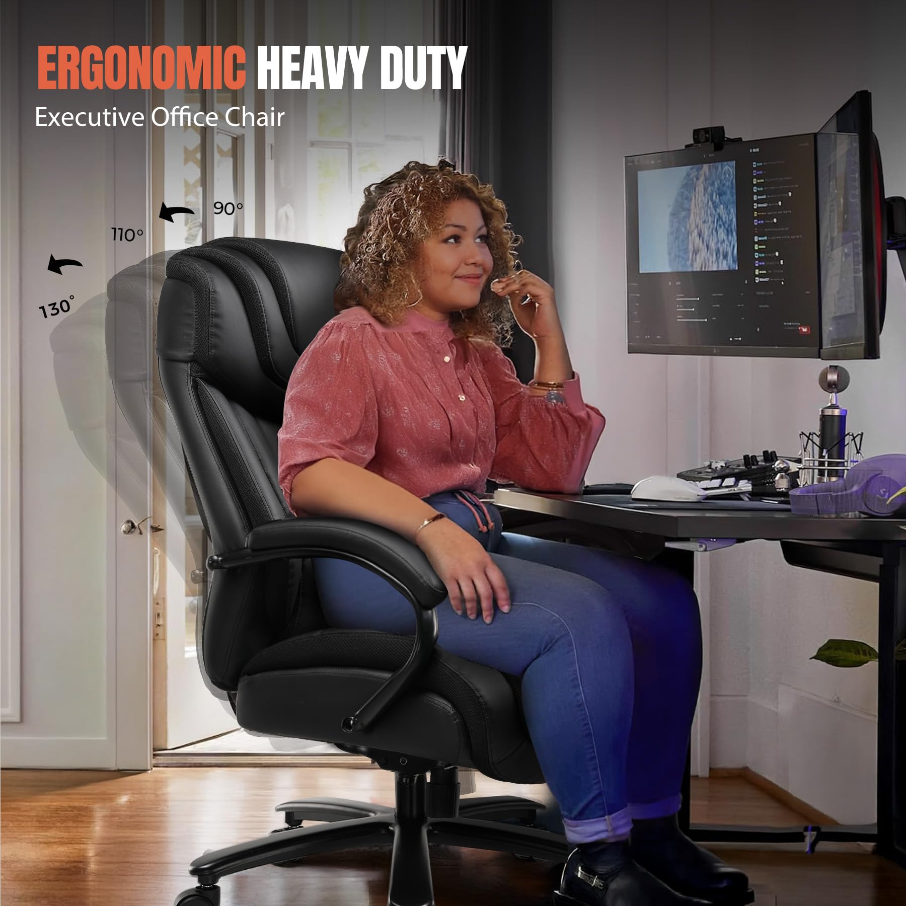 Person Best Office Chairs Executive Chair Best Computer Chair For