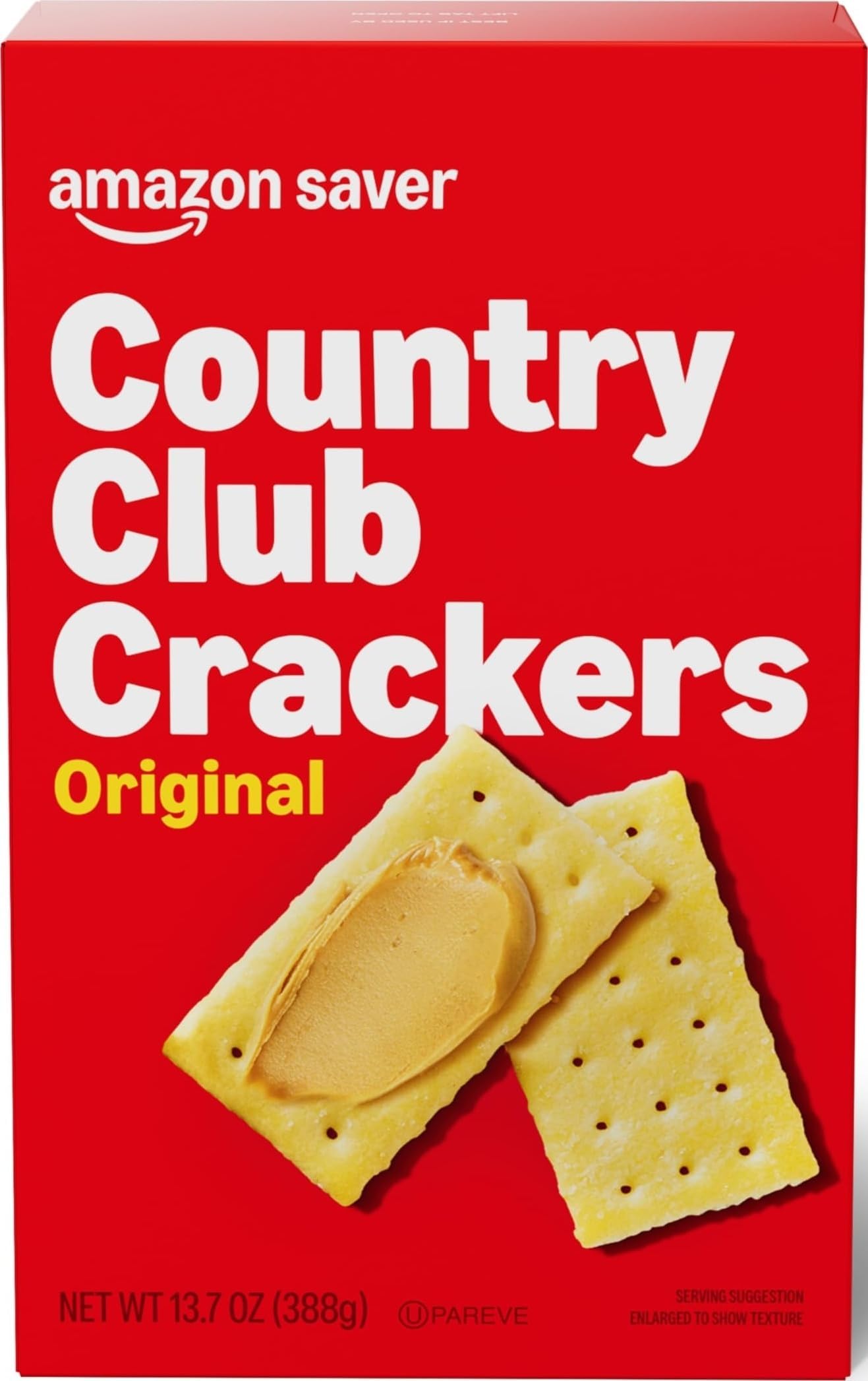 Amazon Saver, Original Country Club Crackers, 13.7 Oz