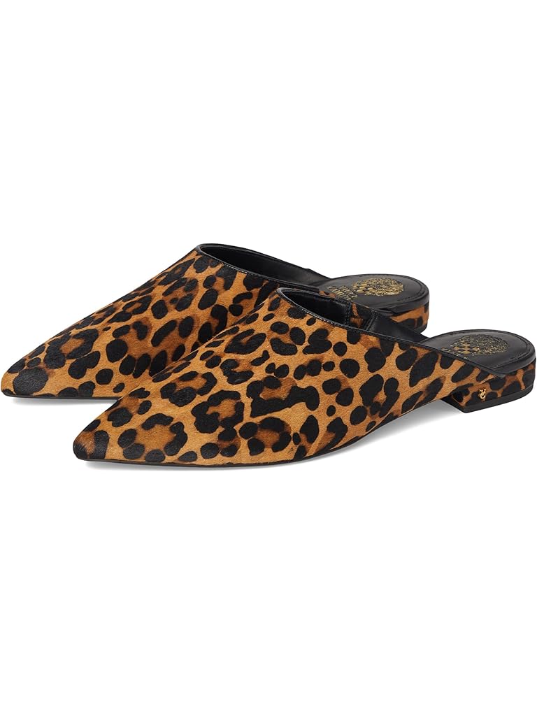 Tan Vince Camuto Arlette Slip-on Flat Mule