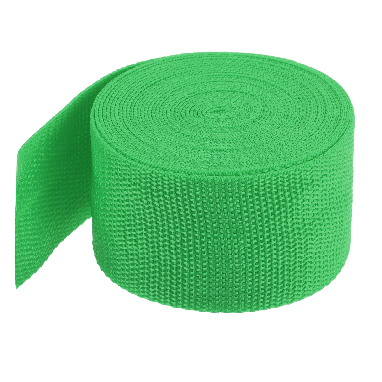MECCANIXITY Lightweight Polypropylene Webbing Strap 2" 5 Yard Backpack Strapping Band Mint Green for Outdoor Luggage Cargo Straps