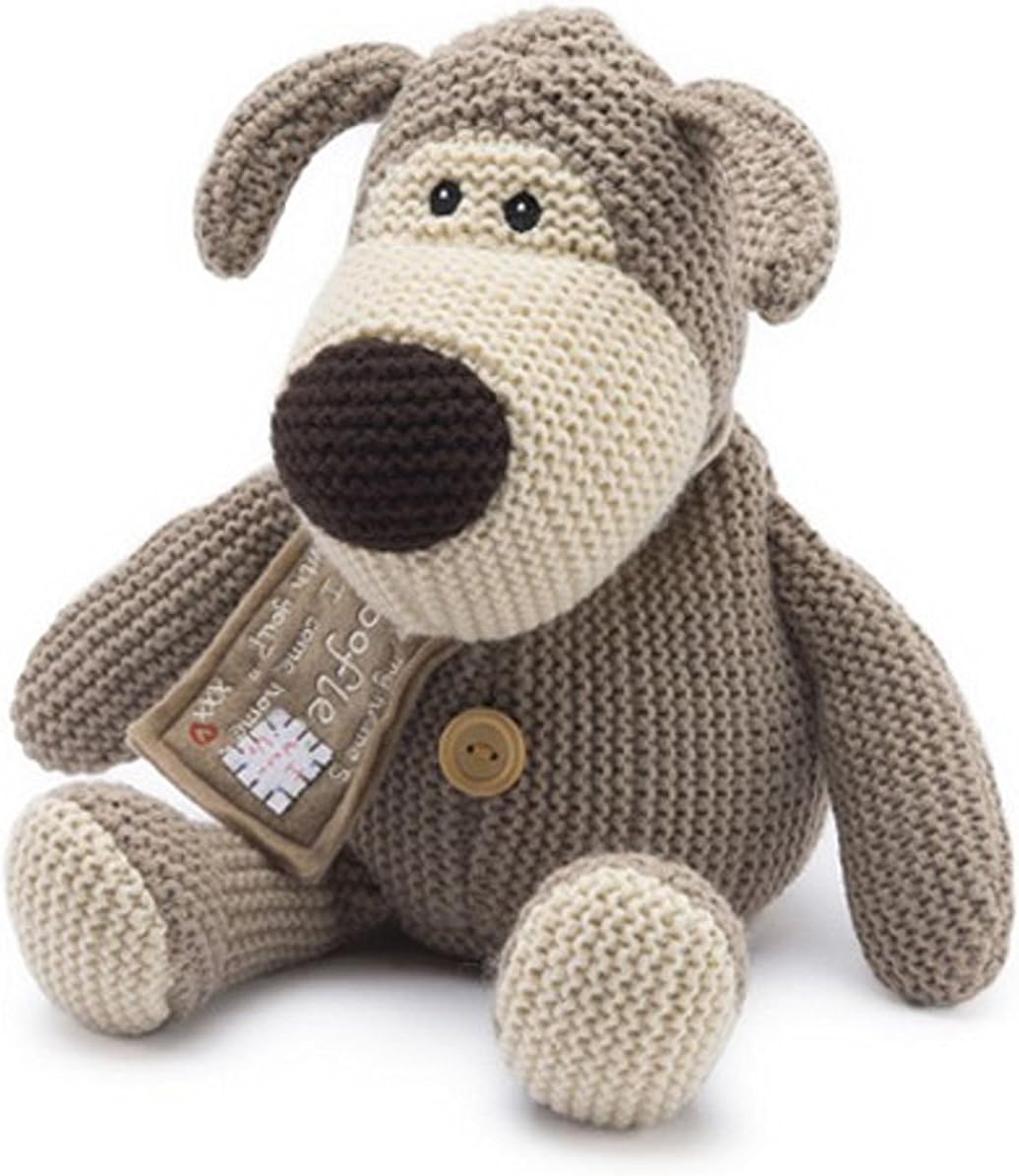 Intelex Boofle Microwave Heatable Plush Warm Wheat Bag Soft Toy Cuddle Dog