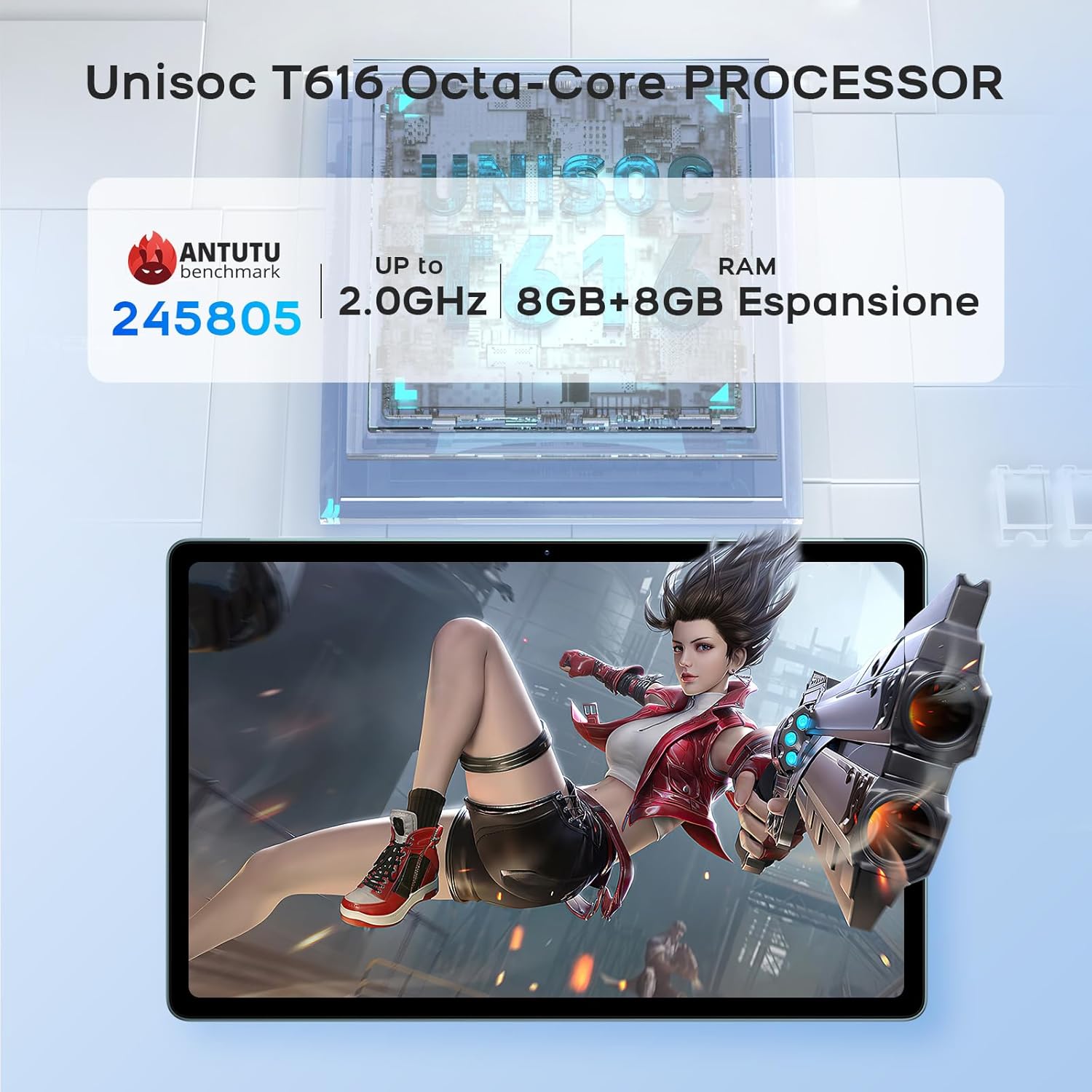 Headwolf Hpad1 Android 12 Tablet 10,4 Pollici,16GB RAM 128GB ROM(TF 2TB),7700mAh,5G/2.4G WiFi +4G LTE Tablet PC,T616 Octa Core,20MP+8MP,2000 * 1200 IPS TDDI,Dual SIM/OTG/Type-C/GPS/20W PD/Face ID Headwolf Hpad1 Android 12 Tablet 10,4 Pollici,16GB RAM 128GB ROM(TF 2TB),7700mAh,5G/2.4G WiFi +4G LTE Tablet PC,T616 Octa Core,20MP+8MP,2000 * 1200 IPS TDDI,Dual SIM/OTG/Type-C/GPS/20W PD/Face ID