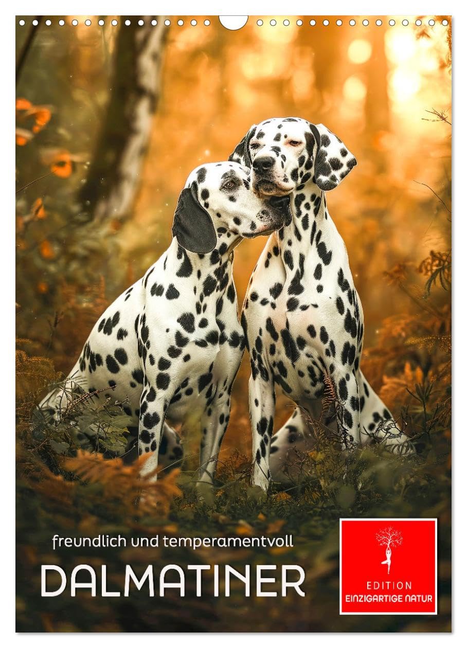 Dalmatians - friendly and spirited UK-Version (Wall Calendar 2026 DIN A3 Portrait), CALVENDO 12 Month Wall Calendar โ image 1
