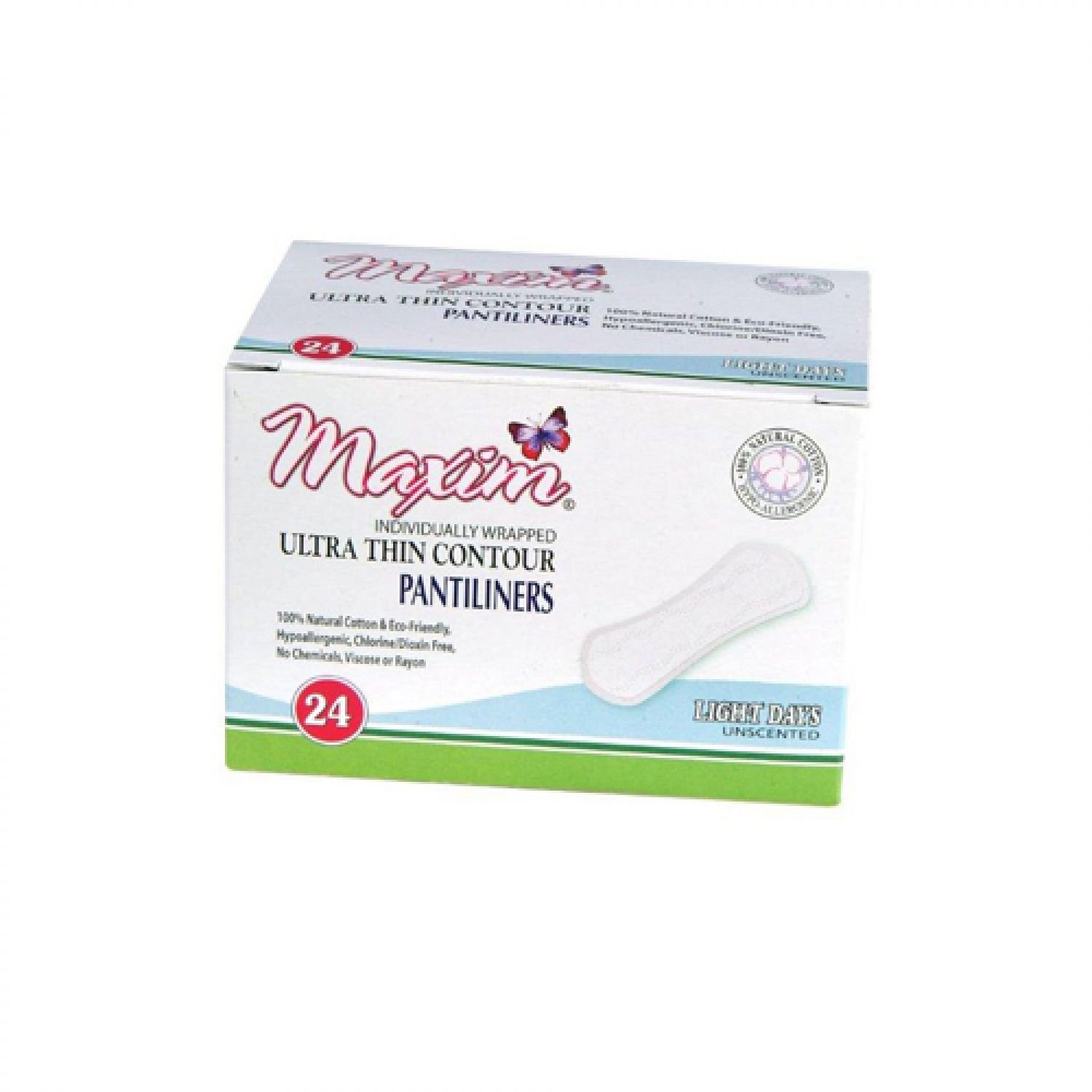 MAXIM Hygiene Products PANTYLINER,LITE, 24 CT