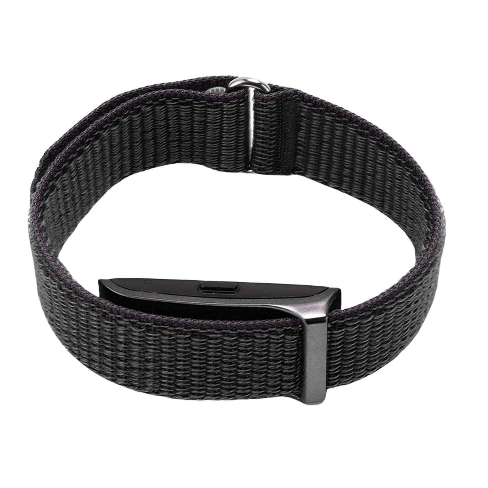 POENVFPO Pulsera Inteligente, Rastreador de Ejercicios con Contador de Pasos, Monitor de Frecuencia Cardíaca, Rastreador de Sueño, Resistente Al Agua hasta 10 M, Batería de Larga Duración (Black)