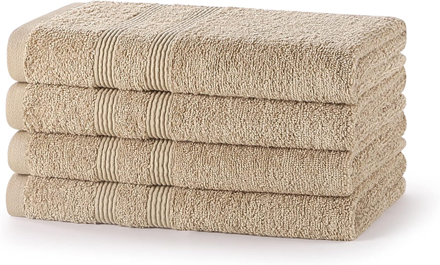 NAJ Towels Hand Towels 50 x 85 cm (4Pack) Highly Absorbent Ultra
