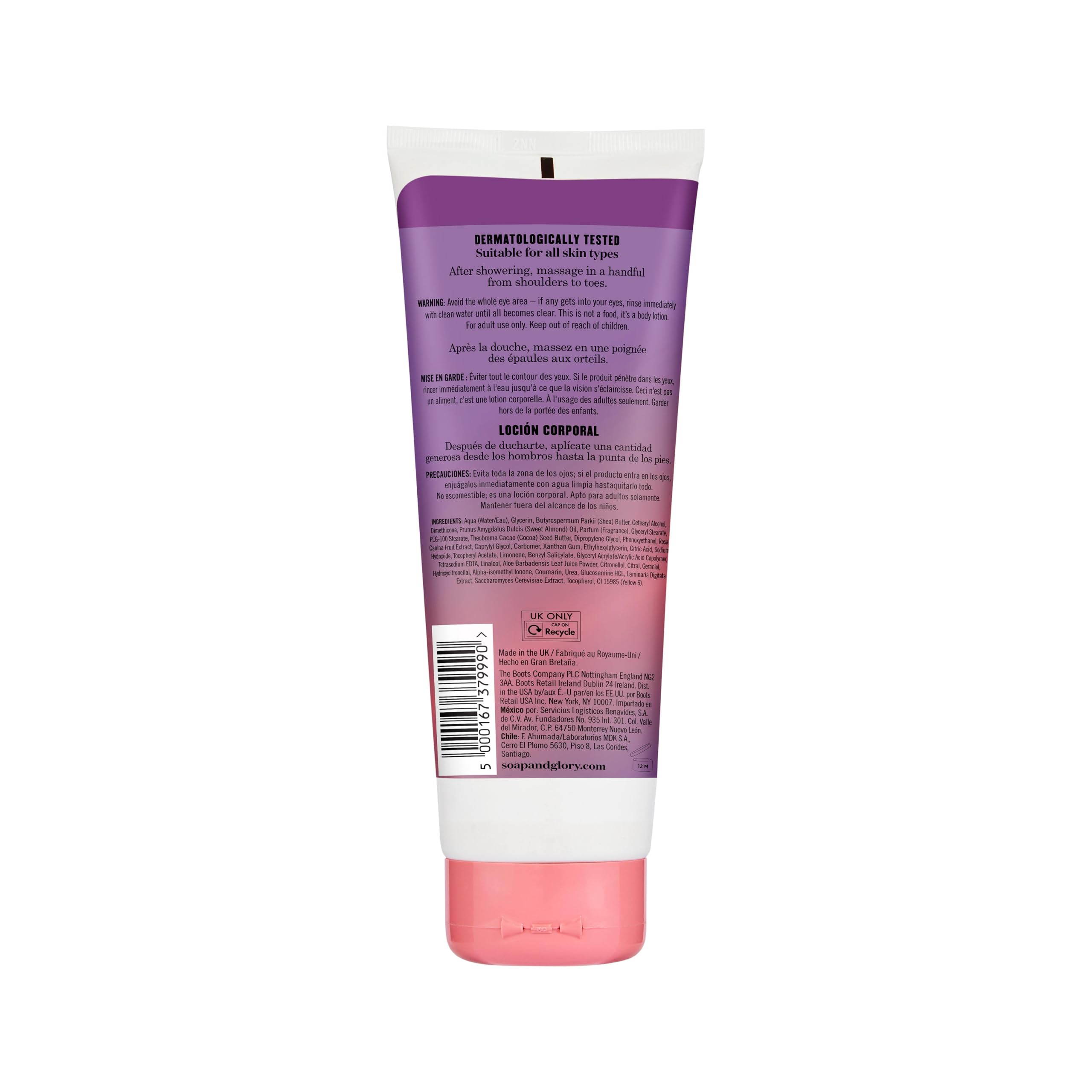 Amazon.com : Soap & Glory Fresh as Fig Vegan Body Lotion - Limited