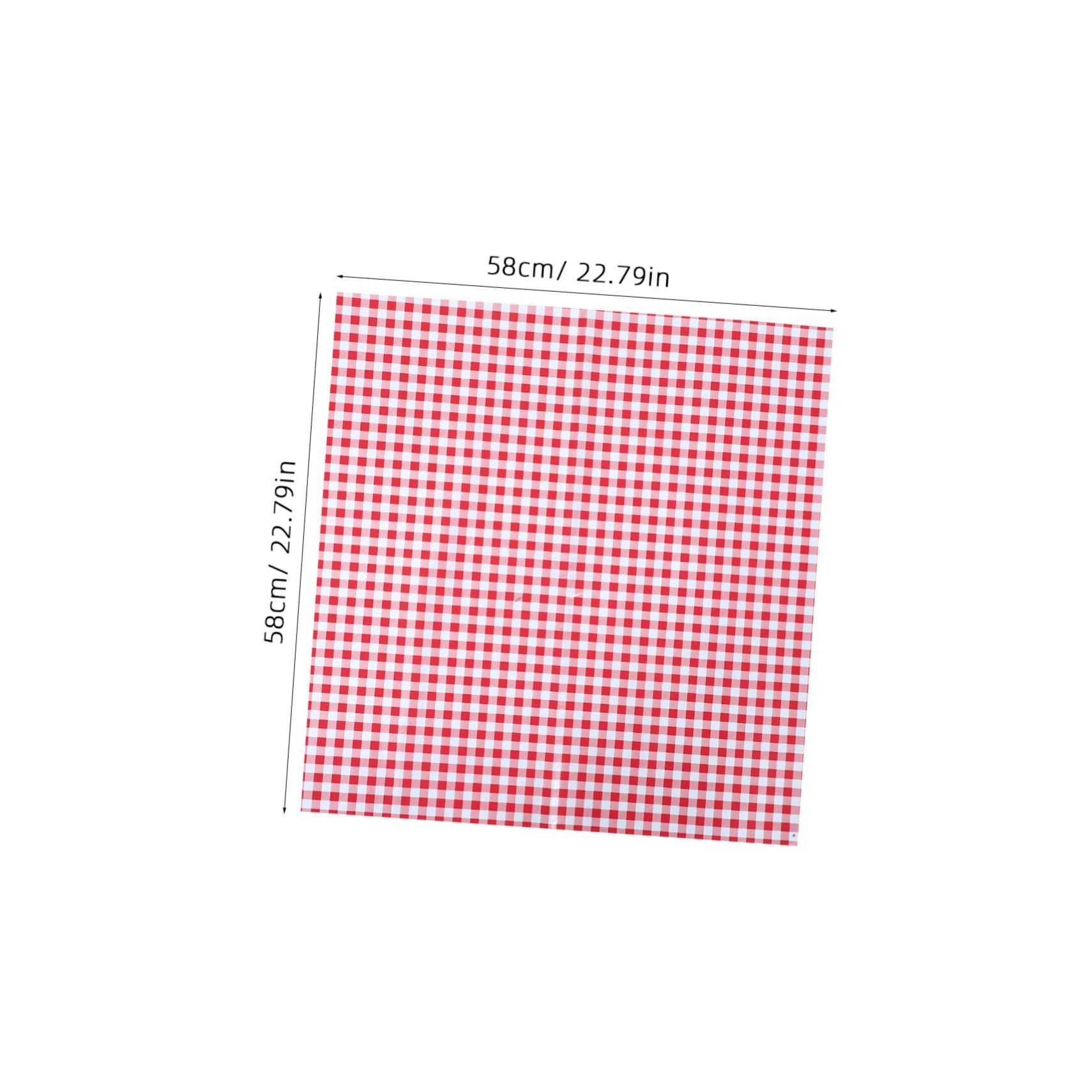 FRCOLOR 20pcs Plaid Flower Wrapping Paper Sheets 58cm Classic Checkered Korean Paper for Bouquets Wedding Birthday Baby Shower Decorations