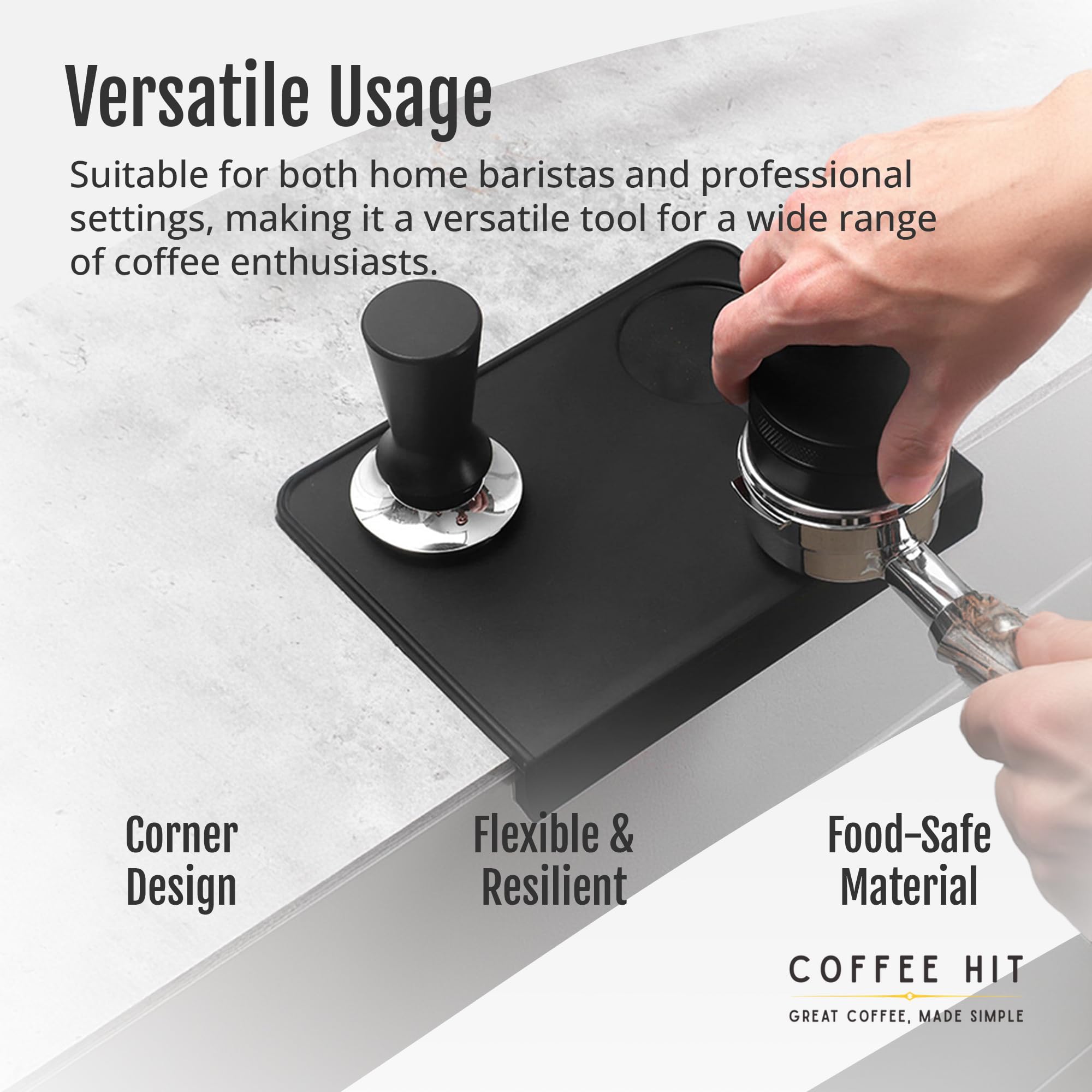Rhino Classic Tamper Mat - Esquina