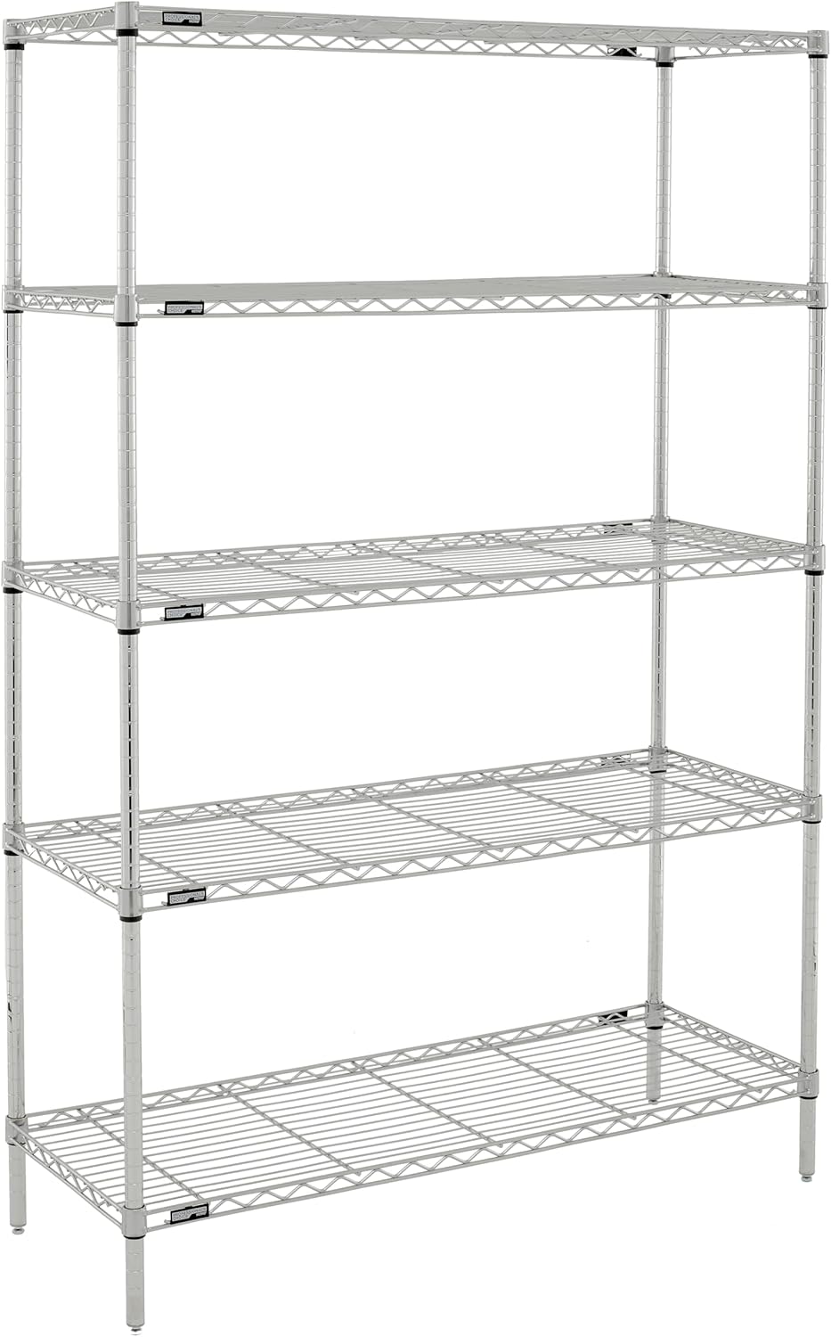 METRO Professional's Choice Commercial-Grade NSF Shelving Unit - Multipurpose Adjustable Wire Shelf for Home, Garage, Kitchen and More - 3 Shelves, 18" W x 24" L x 33" H - Chrome