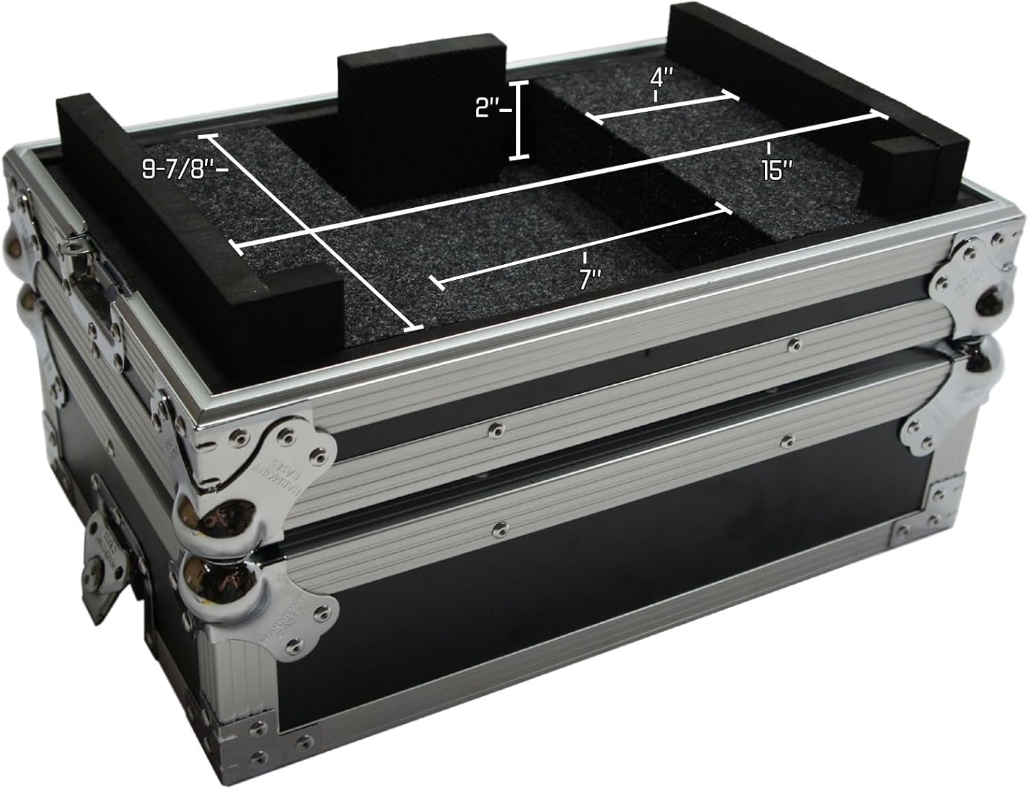 Harmony Audio HCDDJ200 Flight Glide Laptop Stand Tray DJ Custom Case Compatible with Pioneer DDJ-200